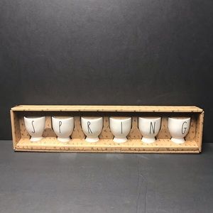 Rae Dunn Brand New SPRING wag stands